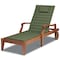 Classic Accessories Storigami 72" x 21" Chaise Lounge Cushion, Heather Fern 60-521-011101-EC - alternate 1